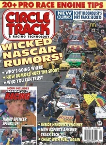 CIRCLE TRACK 1996 JAN - JIMMY SPENCER, HENDRICK ENGINES,BLOOMQUIST DIRT SECRETS - Bild 1 von 1