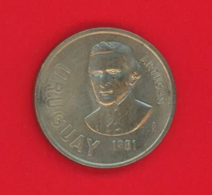 URUGUAY 10 NUEVOS PESOS 1981 KM 79 UNC LESS. - Picture 1 of 4