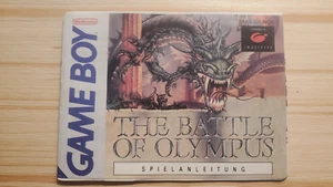 The Battle of Olympus - Booklet - Nintendo Gameboy Classic Anleitung - NOE #1 - Picture 1 of 3