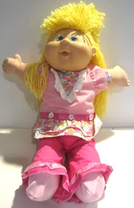1978 2005 blonde Haare blaue Augen Kohl Patch Puppe angezogen - Bild 1 von 6