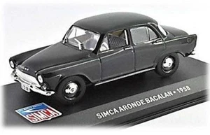 W87 Simca Aronde Bacalan 1958 1/43 Scale Diecast Model on Plynth Black T48 Post - Picture 1 of 10