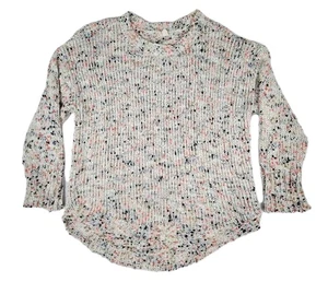 Cupio Confetti gesprenkelter weicher offener Strickpullover Pullover Größe 1X Colorful Holiday - Bild 1 von 7