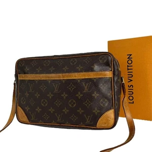 Bolso Bandolera LOUIS VUITTON Monograma Trocadero PM Cuero Marrón JAPÓN - Imagen 1 de 24