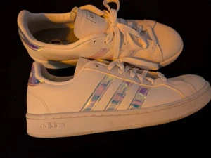Adidas Superstar White Iridescent holographic women's 11 - Picture 1 of 5