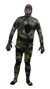 Camouflage Wetsuit XXL + Extras, Gloves, Socks, UK STOCKED - Picture 1 of 6
