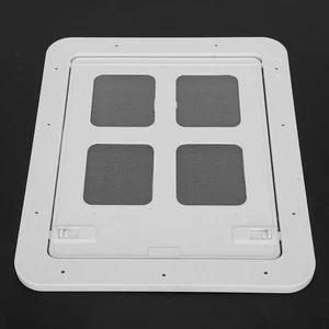 Pet Small Dog Cat Screen Door Sliding Screen With Magnetic Flap Supply Ventilat - Picture 1 of 12