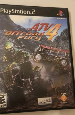 ATV Offroad Fury 4 PlayStation 2 Game Untested With Booklet - Image 1 of 2