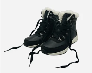Esmara Damen Stiefel gefütterte Winter Schuhe Boots Winterschuhe Schwarz Gr. 37 - Bild 1 von 6