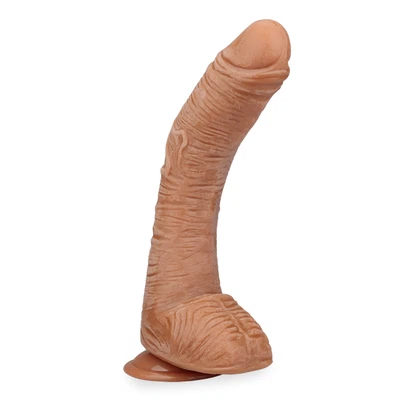 LOVE AND VIBES Gode godemichet ventouse courbé réaliste XXL gode vaginal ou anal homme ou femme