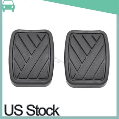 2x Cubiertas de pastillas de pedal de embrague de freno para Suzuki Swift Samurai Sidekick Geo Metro Foto 1 de 4