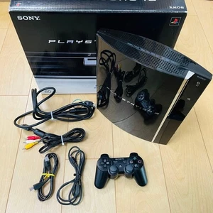 Sony PlayStation 3 CECHA00 60GB Backward Compatible PS1 PS2 Tested Japan Used - Picture 1 of 8