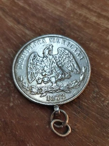 Mexico Un Peso 1873 Oaxaca Silber (246) - Bild 1 von 5