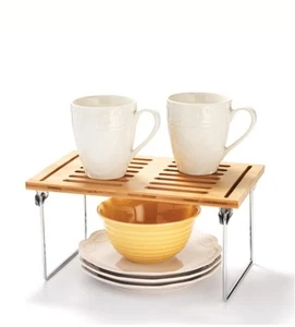 NEU Avon Bambus Küche Schrank Theke Regal Aufbewahrung Organizer LESEN - Bild 1 von 6