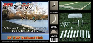 Iron Sleek Backyard Ice Rink Systems 20 x 20 Kit - Picture 1 of 6