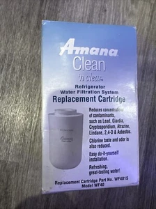 Amana Clean 'N Clear Refrigerator Water Filtration Replacement Cartridge WF401S - Picture 1 of 2