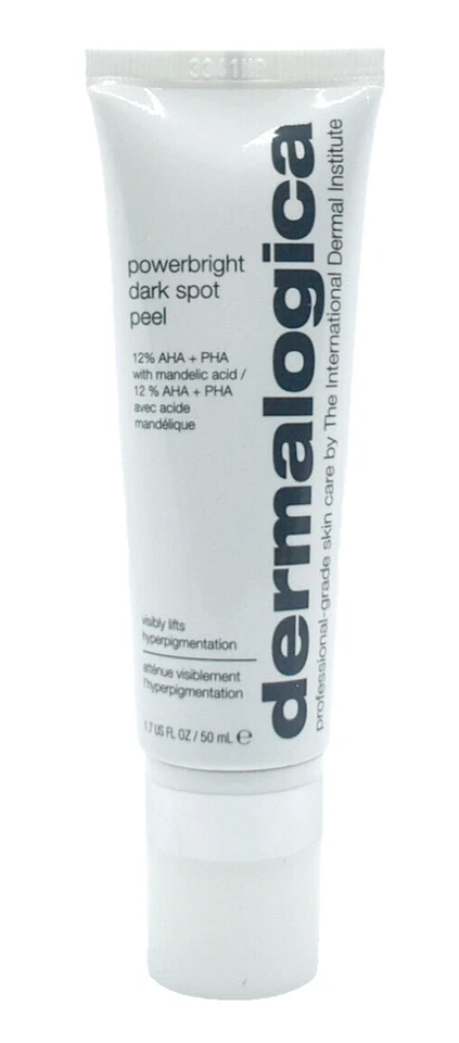 Dermalogica PowerBright Dark Spot Peel 12 AHA PHA - 1.7 oz / 50mL *No Box*