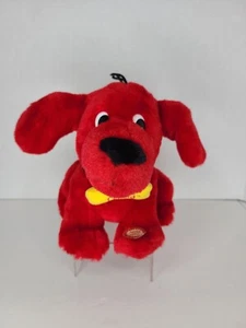 Clifford der große rote Hund Scholastic Plüsch Bewegung & Geräusch Bellen 8 Zoll funktioniert - Bild 1 von 10