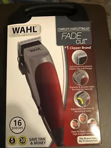 WAHL COMPLETE HAIRCUTTING KIT FADE CUT16 PIECES ADJUSTABLE FADE LEVER 4 BLENDING - Picture 1 of 9