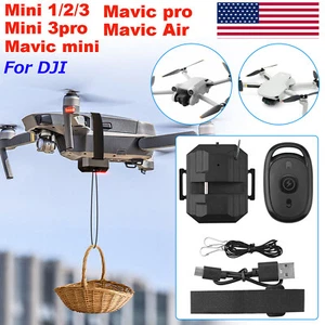 For DJI Mini 2 3 / 3 Pro /SE Mavic Air Accessories Airdrop Dropper Thrower Light - Picture 1 of 12