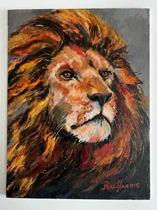 Rolf Harris original oil painting  The King - Picture 1 of 7