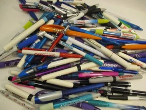 Lot 100+ Drug Rep Pens Pharmaceutical Promo Promotional Advertising Variety - Picture 1 of 6