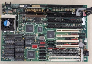 P54VLPCI Socket 5 Motherboard, Intel Pentium 90MHz CPU, 16Mb RAM,VLB,PCI #ME5B - Bild 1 von 11