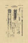 363088 Recoil Operated Firearm 1900 Design Art Decor Wall Print Poster