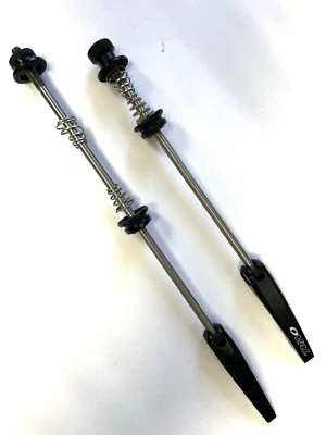 Oval Titanium Bicycle Skewer Front & Rear Quick Release 100/135mm 50 grams OCTi - Image 1 of 2