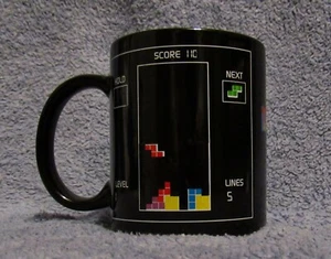 Sammlerstück Keramik Tetris Videospiel Kaffeebecher - Bild 1 von 5