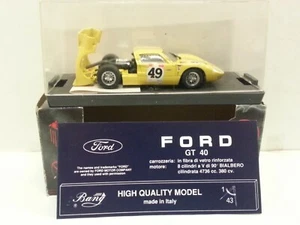 Ford GT 40 1009 023 Die Cast Model 1/43 Bang - Foto 1 di 2