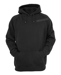 Unisex Women Pullover Hooded Sweatshirt Hoodie Men Basic S-5XL - Black Red Gray - Picture 1 of 8