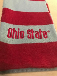 OHIO STATE University OSU Invierno Bufanda Fútbol Esquí Hockey - Imagen 1 de 6