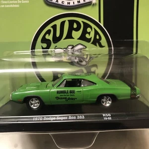 2018 M2 MACHINES-"1970 DODGE SUPER BEE 383"Green-24 Pieces - Picture 1 of 5