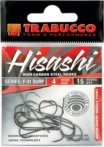 Surf Fishing Hooks TRABUCCO HISASHI F-31 SURF, a pack of 15 pcs. - Picture 1 of 1