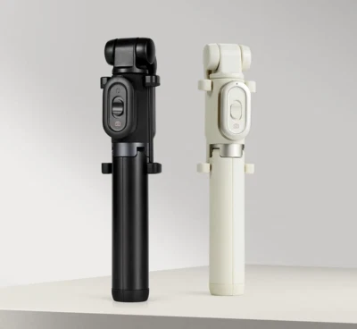 Xiaomi селфи палка Bluetooth пульт дистанционного управления штатив держатель новый черный белый - Изображение 1 из 4