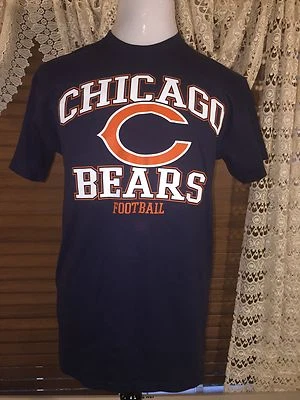 Camiseta de fútbol americano M azul mediana para hombre nueva con etiquetas del equipo juvenil de la NFL Chicago Bears Foto 1 de 4
