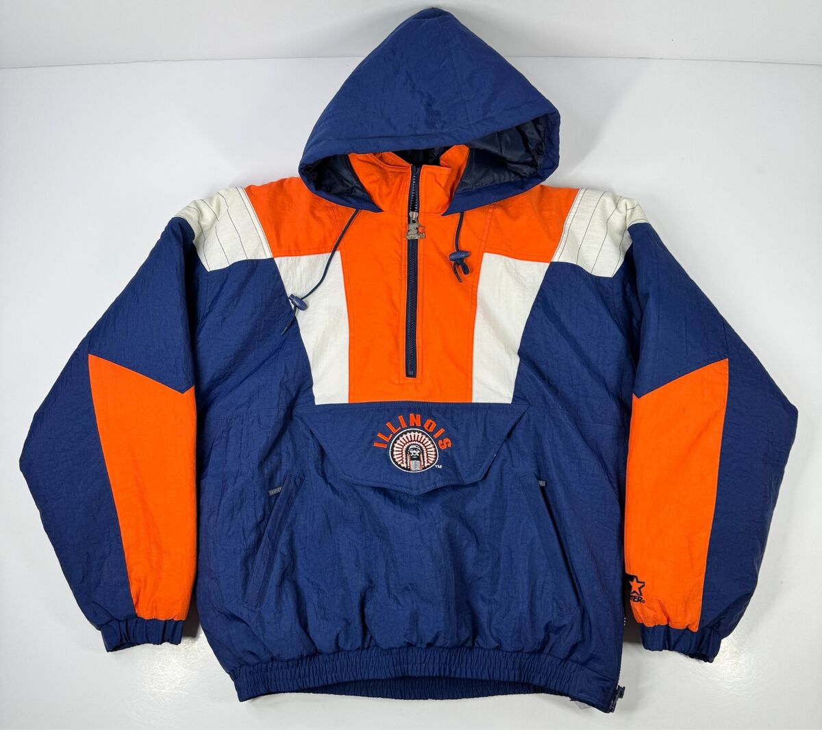 Starter Illinois Fighting Illini NCAA Jackets for sale | eBay Starter Illinois Fighting Illini NCAA Jackets for sale | eBay
