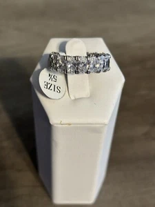 Italo Jewelry Sterling Silver Ring Sz 5.25 - Picture 1 of 3