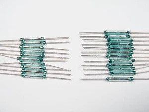 10x REED Contacts 1xA 200V 1.0A HAMLIN MDSR-4 Relay #11-90 - Picture 1 of 10