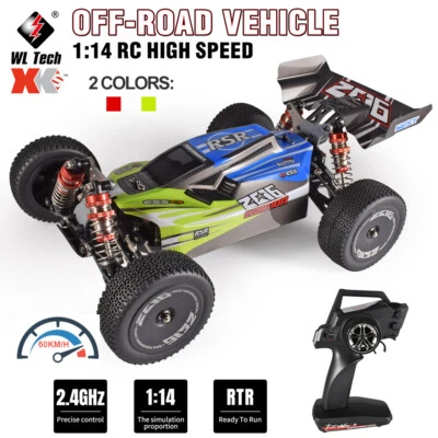 High-Speed 1:14 Scale RC Cars XK 144012 4WD RC Trucks 4x4 Off Road Drift 60KM/h - Image 1 of 4