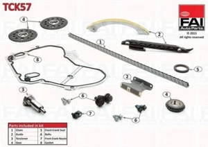 Kit de cadena de sincronización PARA SAAB 9-3 2.0 CHOICE1/2 02->15 D75 D79 E50 E79 YS3F FAI - Imagen 1 de 1