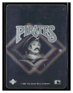 1991 Upper Deck Holo #NNO Pittsburgh Pirates Team Logo - Picture 1 of 2