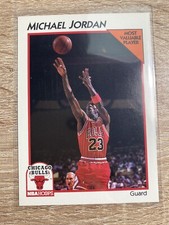 1991-92 NBA Hoops Michael Jordan McDonald’s #5 *Bulls*