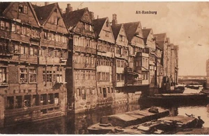 Ansichtskarte Hamburg - Alt-Hamburg - 1913 nach Carlottenburg - Bild 1 von 2
