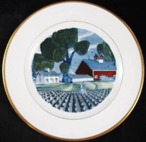 Vintage Adams The Red Barn Collectible Plate Month of May