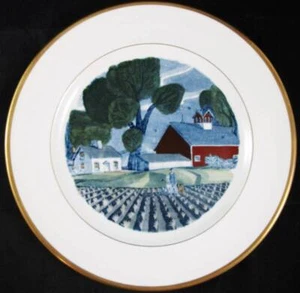 Vintage Adams The Red Barn Collectible Plate Month of May - Picture 1 of 5
