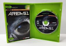 Area 51 (Microsoft Xbox, 2005) w/ Manual Included 
