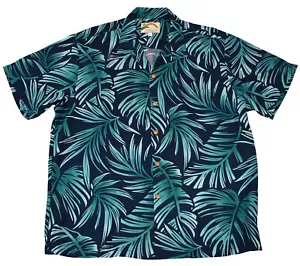 Paradise Found Herren schwimmende Palmen hawaiianisches Shirt - Bild 1 von 3