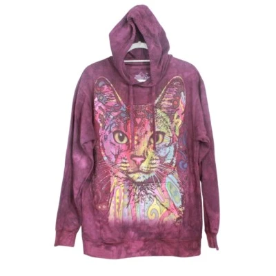 The Mountain Women's Relax Baggy Fit Abyssinian Hooded Sweatshirt Size Small Foto 1 de 4