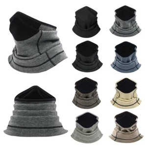 Neck Warmer Snoods Multifunctional Winter Face Scarf for Ski Hiking Cycling - Picture 1 of 67